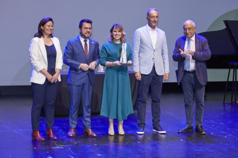 ICFO receives the Catalan Research Award for the Foundation of LuxQuanta