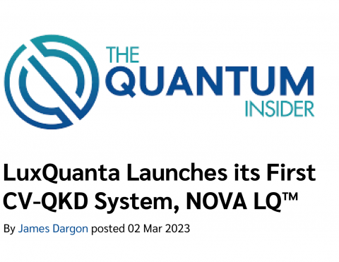 NOVA LQ™ Launch Covered by The Quantum Insider