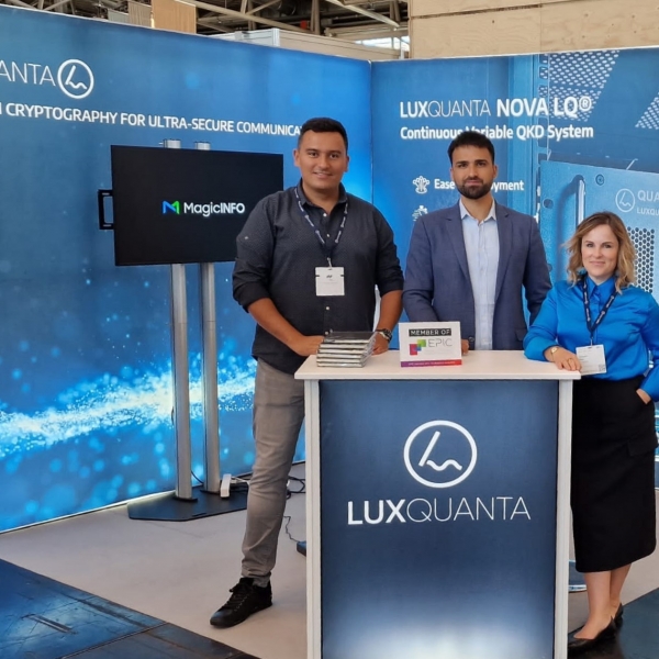 LuxQuanta at the Laser World of Photonics in Munich